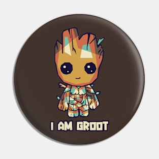 I am Groot Pin