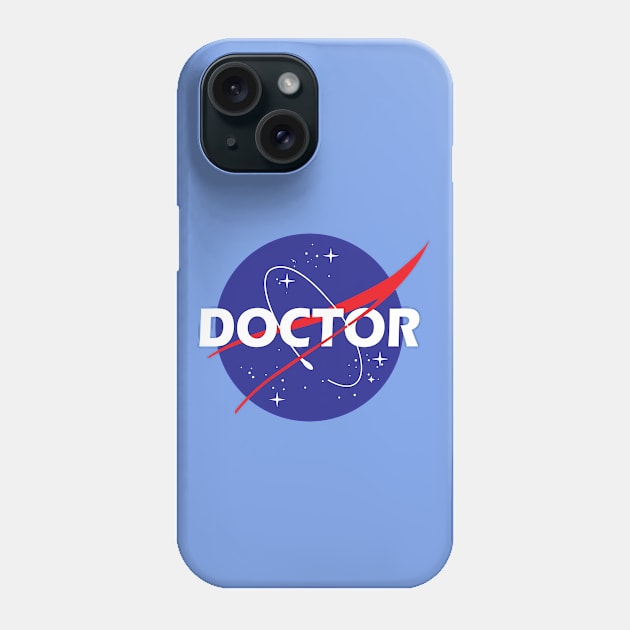 Space Doctor Phone Case by wisecolor