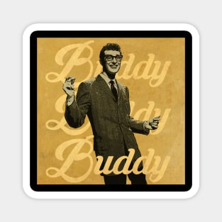Vintage Music Buddy Magnet