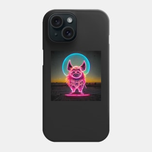 Neon Pig Phone Case