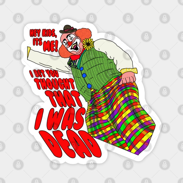 Clown Magnet by Lydia's Green Light Closet 