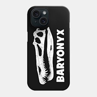 Baryonyx fossil skull Phone Case