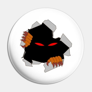 Scary Peekaboo Pin