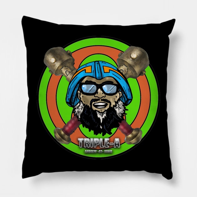 Bossman Triple A Pillow by Trapjaw1974