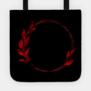 red and black Tote