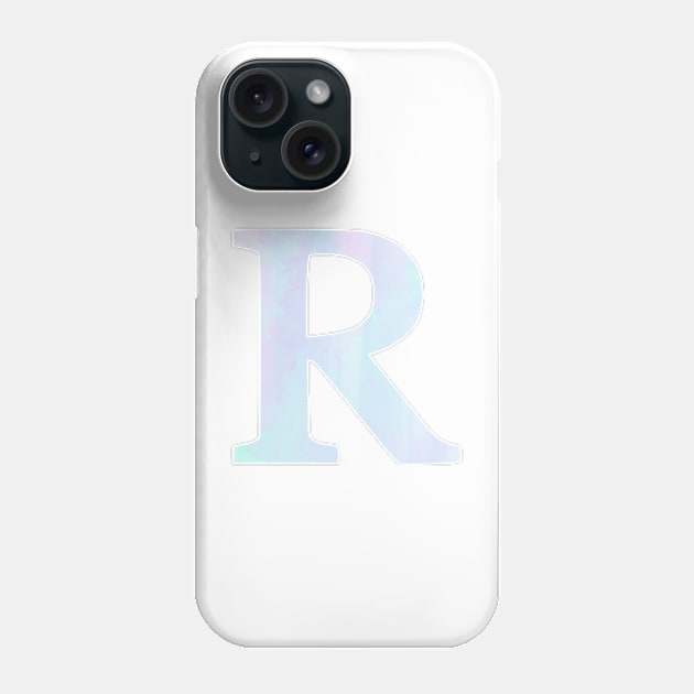 The Letter R Cool Colors Design Phone Case by Claireandrewss