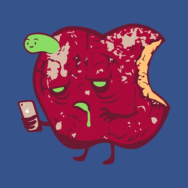 Zombie Apple by sant2