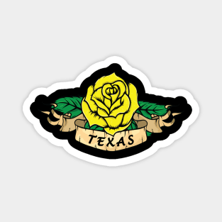 Yellow rose of Texas Magnet