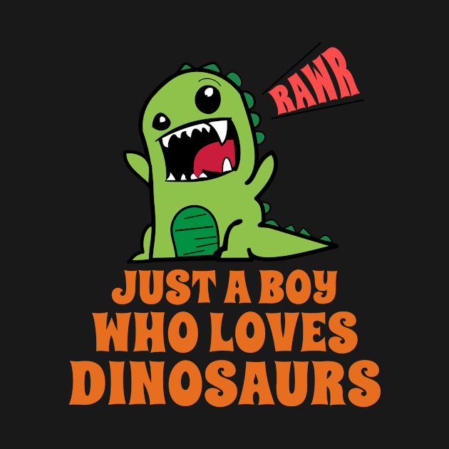 Just A Boy Who Loves Dinosaurs by ArtisticFloetry