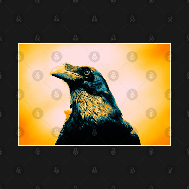 Raven Pop Art 6 by Korvus78