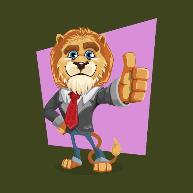 Classy Old Lion by PatrioTEEism