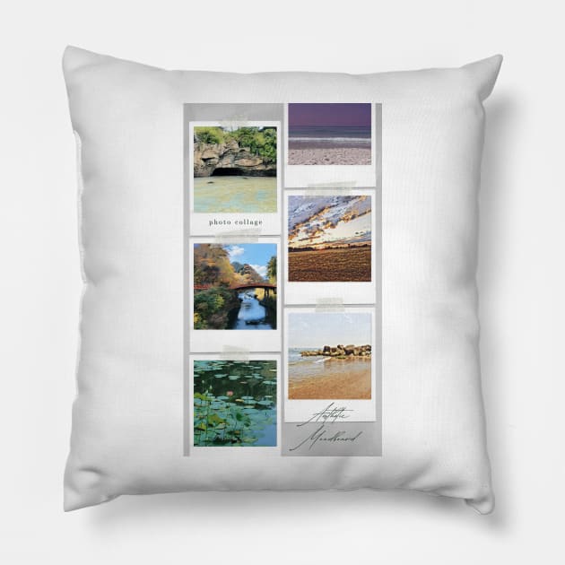 Aesthetic Moodboard Pillow by Jynn&Lynn