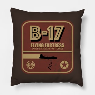 B-17 Flying Fortress Pillow