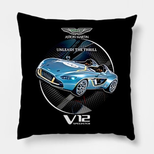 aston martin v12 speedster sport car Pillow