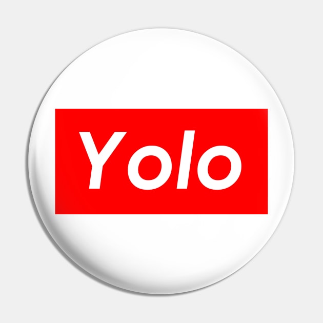 Yolo (Red) Pin by Graograman