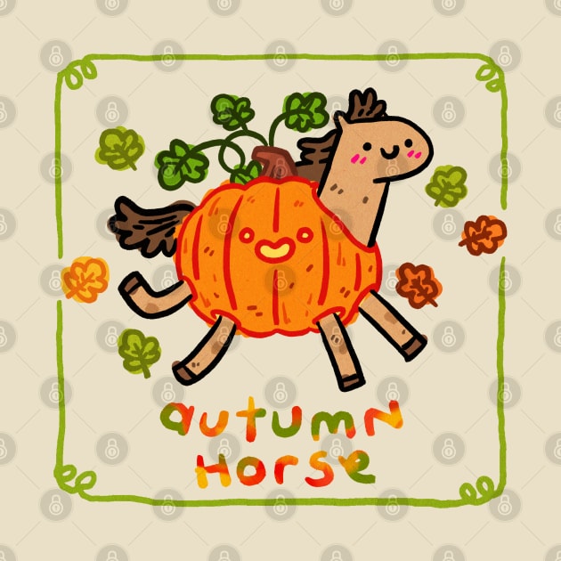 Autumn Horse by Extra Ordinary Comics