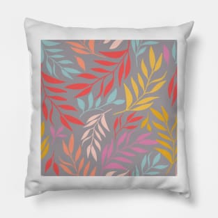 Pretty leaf repeat pattern Pillow