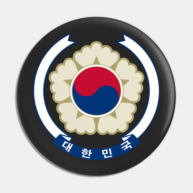 Emblem of South Korea Pin by Flags of the World