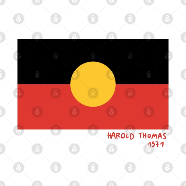 Australian Aboriginal Flag by isstgeschichte