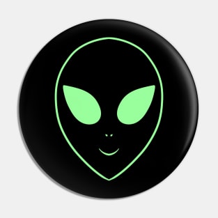 Happy Alien Pin