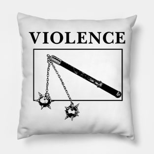 Violence - Hardcore punk designs Pillow