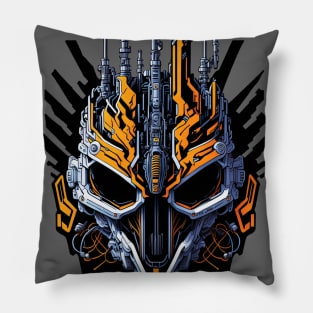 Mecha Skull S02 D80 Pillow