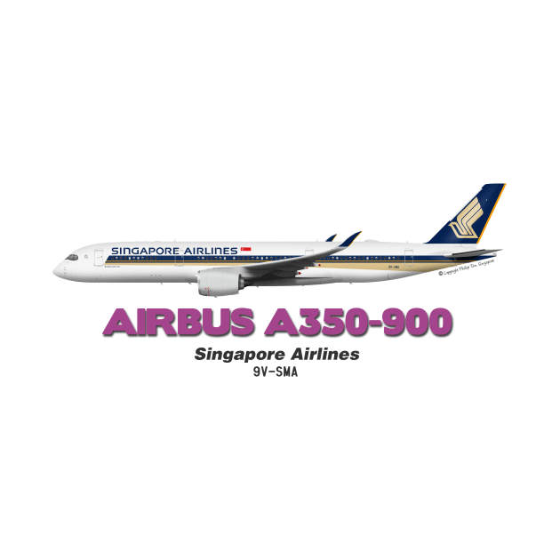 Airbus A350-900 - Singapore Airlines by TheArtofFlying