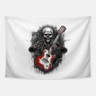 Hard Rock Metal Grunge style art Tapestry