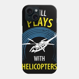 Helicopter Pilot Phone Case