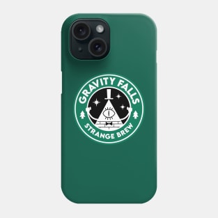 Gravity Falls Strange Brew Starbucks Spoof Phone Case