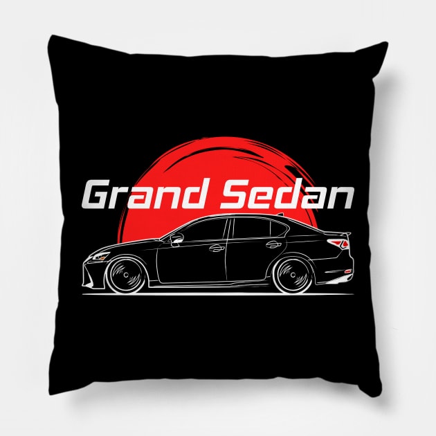 GS Grand Sedan 300h 350h 450h JDM Pillow by GoldenTuners