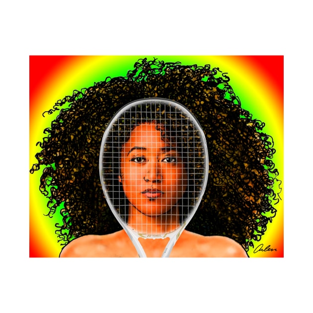 Naomi Osaka by ArlenSchumer