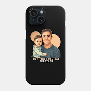 Our First Dad Day Together Phone Case