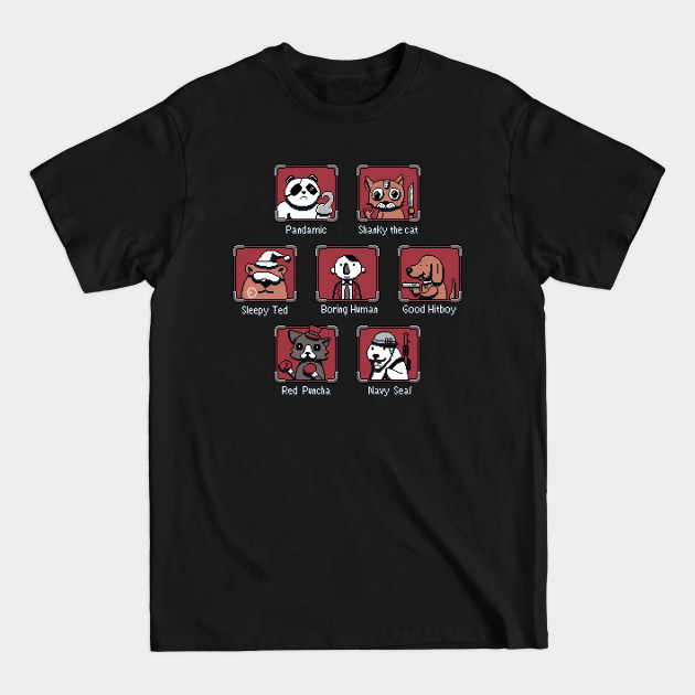 Discover Video Game Characters - Video Game - T-Shirt