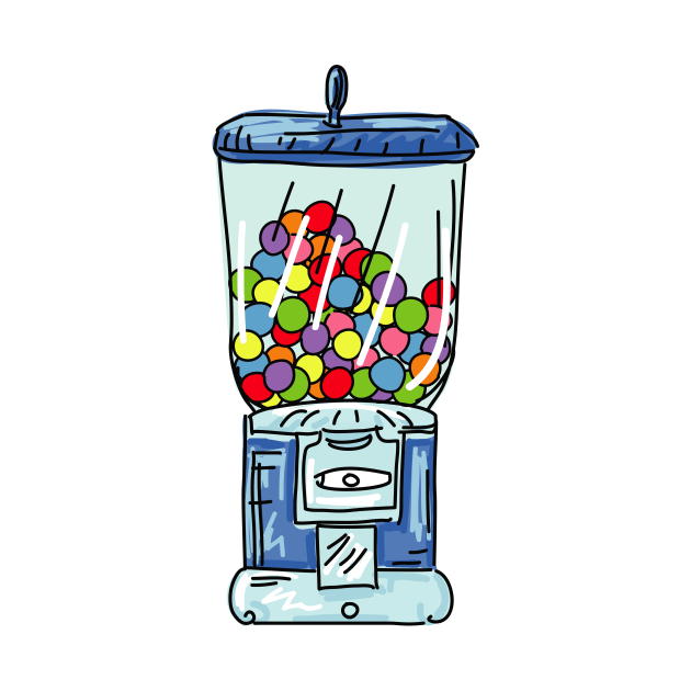 Retro Gumball Machine by SWON Design