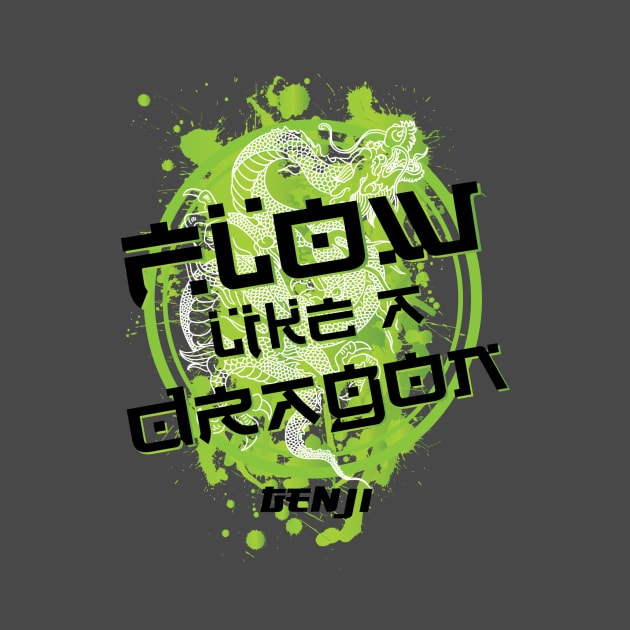 Flow Like a Dragon - Genji by Digitalgarz