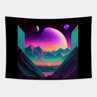 Cosmic Landscape Tapestry