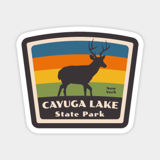 Cayuga Lake State Park New York Roaming Deer Magnet