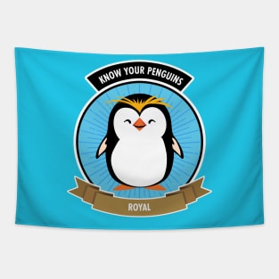 Royal Penguin - Know Your Penguins Tapestry