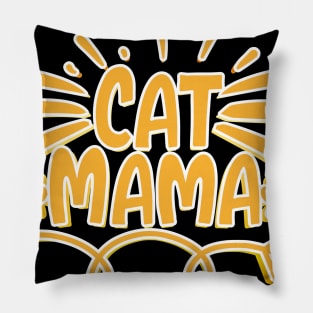 Cat Mama 2 Pillow