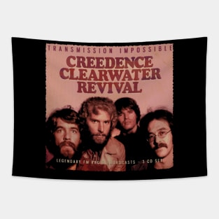 Behind Ccr Candid Images Of The Band At Work Tapestry