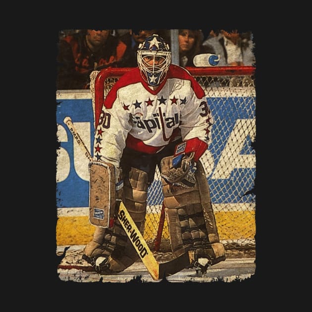 Clint Malarchuk, 1987 in Washington Capitals (3.31 GAA) by Momogi Project