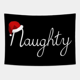 Naughty Nice Naught List Tapestry