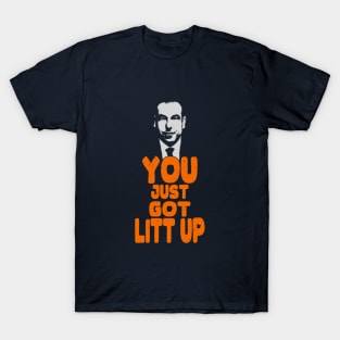 Louis Litt Christmas Shirt, Let's Get Litt Up Funny Christmas