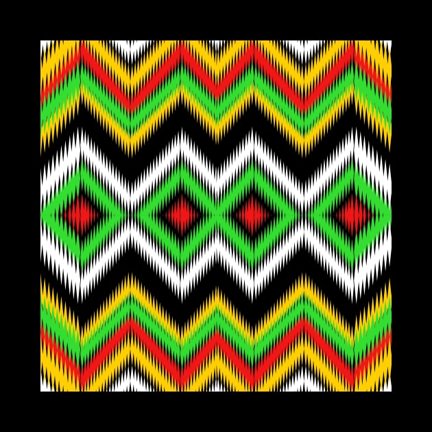 Bright, beautiful tribal patterns by noke pattern