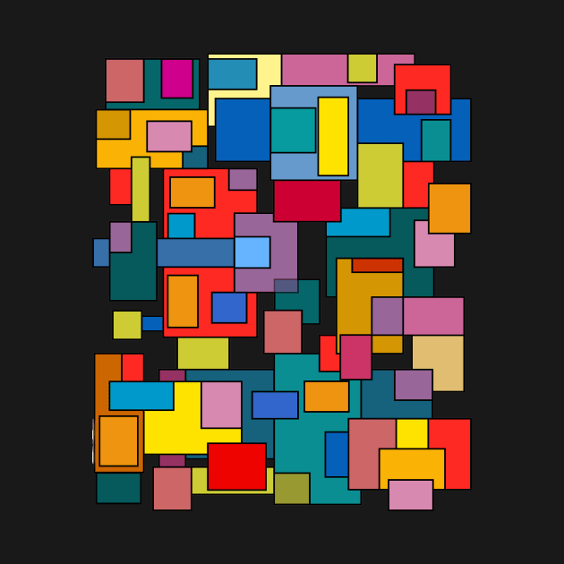 Color Blocks No. 10 by RockettGraph1cs