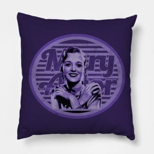 Classic Vintage Actress Pillow