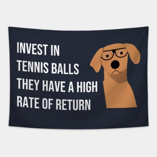 Funny Dog Accountant Financial Advisor Finance Teacher Tapestry