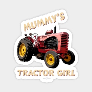 Mummy's Tractor Girl Magnet