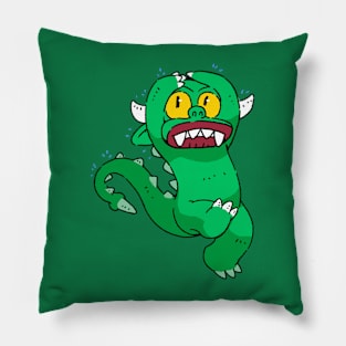 Hodag in the spring rain Pillow